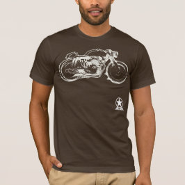 感謝祭のカフェのレーサー#1 Tシャツ