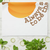 感謝祭のカボチャ キッチンタオル (折り畳み)