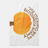 感謝祭のカボチャ キッチンタオル (縦)