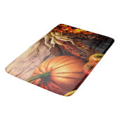 感謝祭のカボチャ バスマット (アングル)