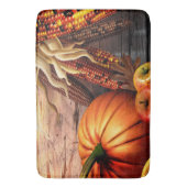 感謝祭のカボチャ バスマット (正面縦)