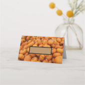 感謝祭のカボチャ プレイスカード (正面)