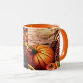 感謝祭のカボチャ マグカップ (正面右)