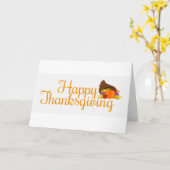 感謝祭のカードで*あなた*に感謝しています カード (黄色い花)
