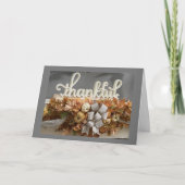 感謝祭のカードで**妹**に感謝 カード (正面)