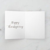 感謝祭のカード07 サンキューカード (内部)