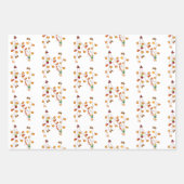 感謝祭のギフトラッパー ラッピングペーパーシート (正面3)