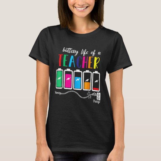 感謝祭のクリスマスの人生の先生 Tシャツ (正面)
