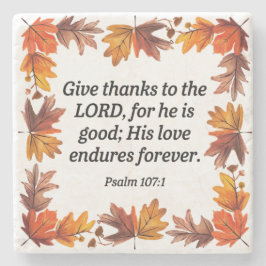 感謝祭のコースター ストーンコースター