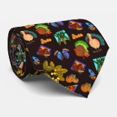感謝祭のタイ ネクタイ (ロール)