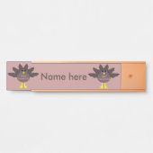 感謝祭のタコ サインプレート (正面)