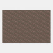 感謝祭のタコ ラッピングペーパーシート (正面2)