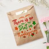 感謝祭のダイエットはないおもしろい フェイバーバッグ (封をした状態)