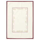 感謝祭のテーブルクロス テーブルクロス (正面)