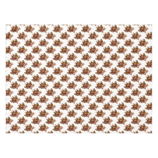 感謝祭のテーブルクロス/トルコ テーブルクロス (正面(横))