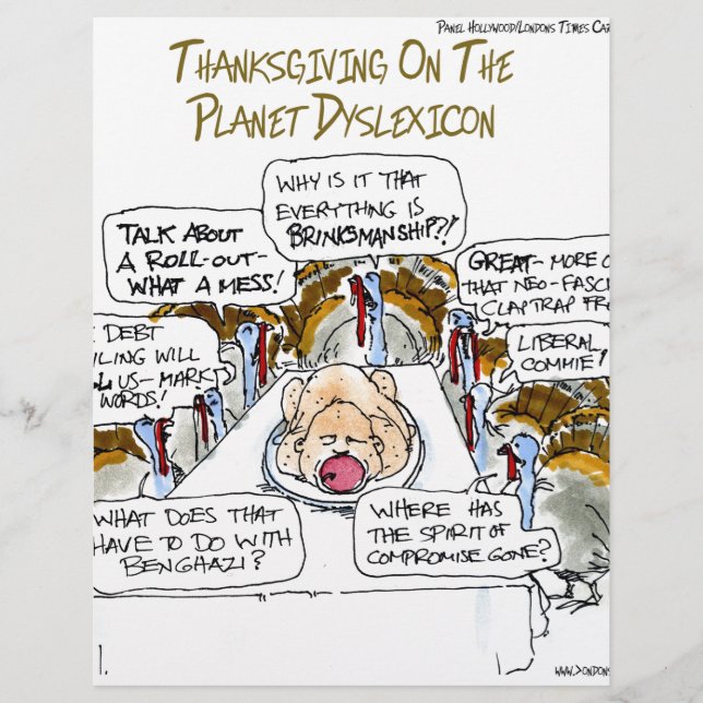 感謝祭のディスレキシコンおもしろい (正面)