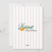 感謝祭のディナーに招待しよう「Let's Get Basted」 シーズンカード (裏面)