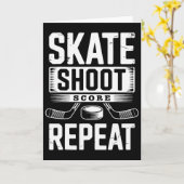 感謝祭のディナーロールが目当てです、子供たち カード (黄色い花)