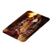 感謝祭のディナー マグネット (左側)