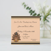感謝祭のトムトルコの休日 招待状 (スタンド正面)
