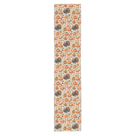 感謝祭のトム・トルコ ショートテーブルランナー