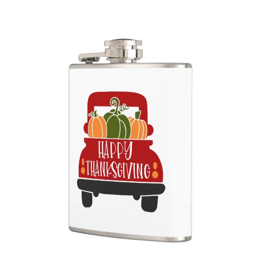 感謝祭のトラック フラスク (左)