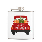 感謝祭のトラック フラスク (正面)