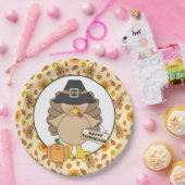 感謝祭のトルコのパーティーの紙皿 ペーパープレート (パーティー)