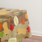 感謝祭のトルコの南瓜の秋の収穫パターン テーブルクロス (インサイチュ)