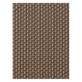 感謝祭のドレスアップした七面鳥 テーブルクロス (正面)