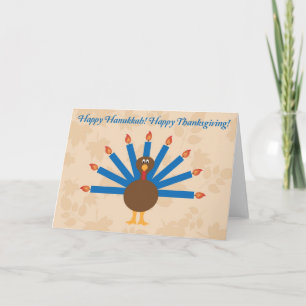 感謝祭のハヌカー(Thanksgivukkah)カード3 シーズンカード