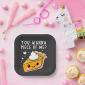 感謝祭のパイ ペーパープレート (パーティー)