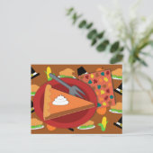 感謝祭のパイ ポストカード (スタンド正面)