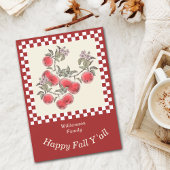 感謝祭のパンプキンハーベストをカスタマイズ シーズンカード