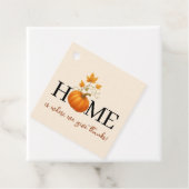 感謝祭のパンプキン　ホームは感謝する場所 フェイバータグ (インサイチュ)