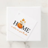 感謝祭のパンプキン　ホームは感謝する場所 フェイバータグ (インサイチュ)