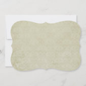 感謝祭のパーティーイラスト - ピルグリム 招待状 (裏面)