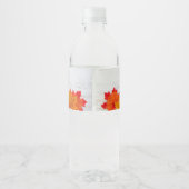 感謝祭のビジネスカスタム企業パーティー ペットボトルラベル (裏面)