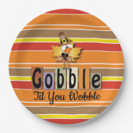 感謝祭のフェスティバルの杯 ペーパープレート