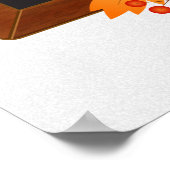 感謝祭のフレームポスター ポスター (角)