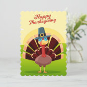 感謝祭のホリデーカード シーズンカード (スタンド正面)