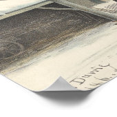 感謝祭のホーム – GH Durrieファインアートポスター ポスター (角)