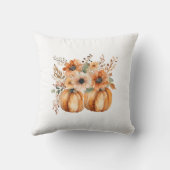 感謝祭のボホ水色のカボチャのパターン。 クッション (裏面)