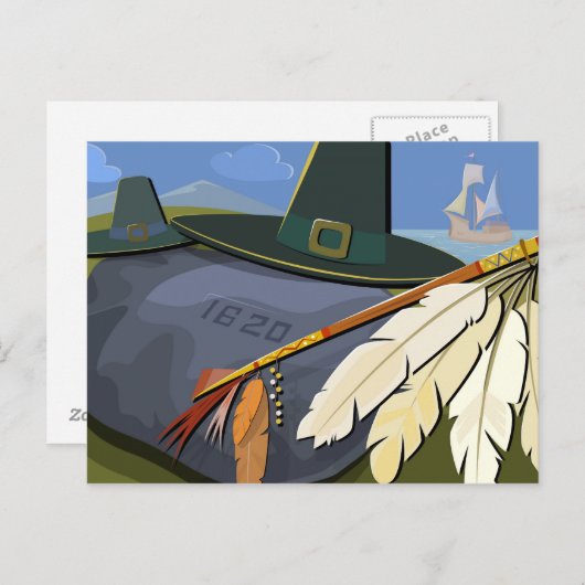 感謝祭のポストカード シーズンポストカード (正面/裏面)