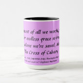 感謝祭のマグの詩4 マグカップ (中央)