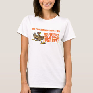 感謝祭のマラソン Tシャツ
