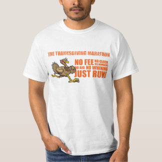 感謝祭のマラソン Tシャツ
