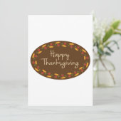 感謝祭のメッセージ 招待状 (スタンド正面)