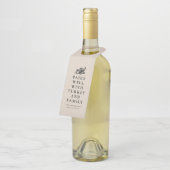 感謝祭のワおもしろいイン ボトルネックタグ (アングル)