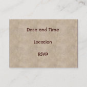 感謝祭のワンちゃんたち エンクロージャーカード (裏面)